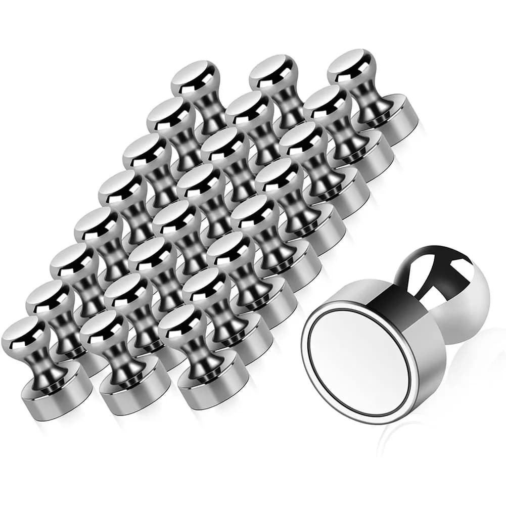 10/20x Magnetic Pins Magnets To Neodymium Pin Board Magnets For Lavagna Coni Magneti Super Magneti Frigo For Home Storage Tool