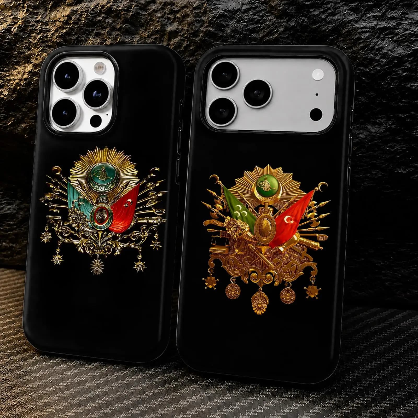 The Ottoman Empire Phone Case For iPhone 17 16 15 14 13 12 11 Pro Max Air 2-in-1 Dual-Layer Back Shockproof Protective Cover