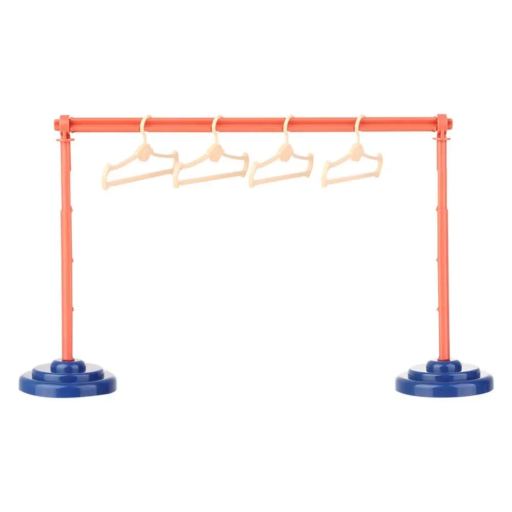 Graziosi Appendiabiti Organizzatori per Bambole 1/6 1/8 1/12, Accessori per Casa delle Bambole, Portabiti