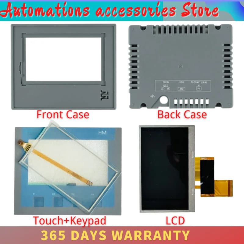 Membrana per KTP400 Basic 6AV2123-2DB03-0AX0 Touch Screen in vetro con tastiera Tastiera Display LCD e custodia in plastica