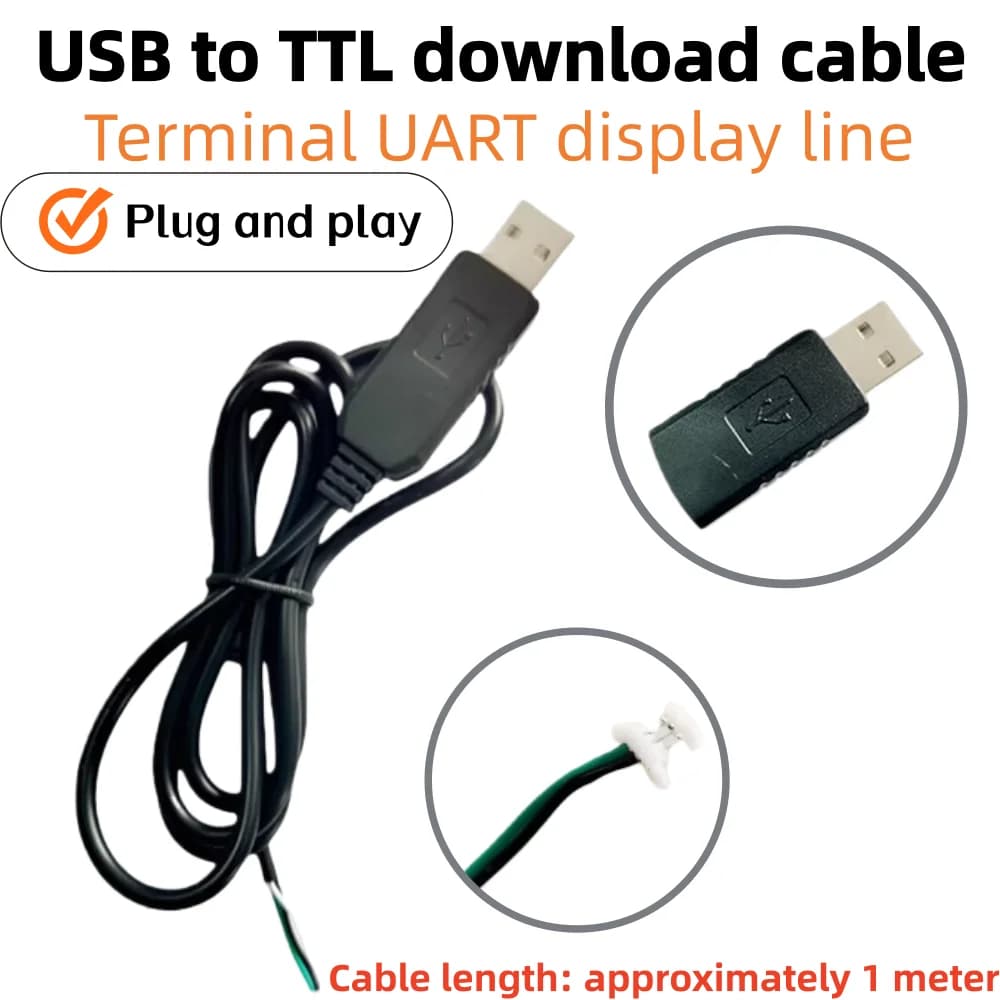 Cavo di Debugging Seriale UART TTL a Porta USB da 5-1 Pezzi per Raspberry Pi 5 RPI5 Pi5 - Accessori Raspberrypi