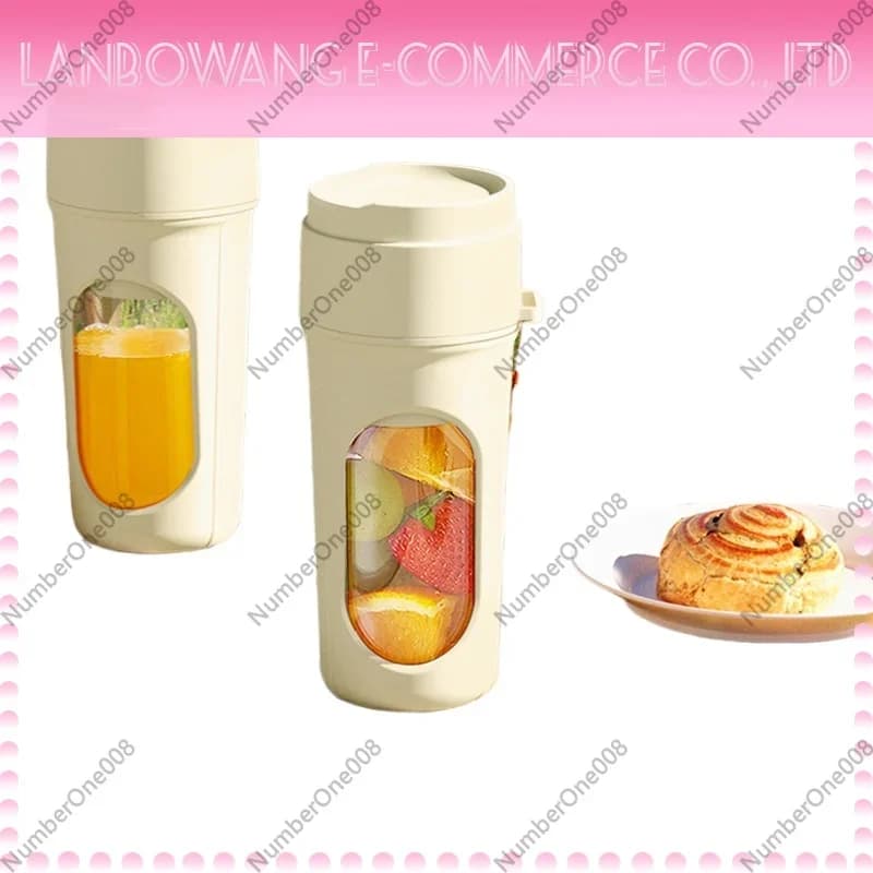 Portable Wireless Electric Juicer,Multifunctional Fruit Vegetable Juicer Cup for Home,Large Capacity Freshly Squeezed Blender