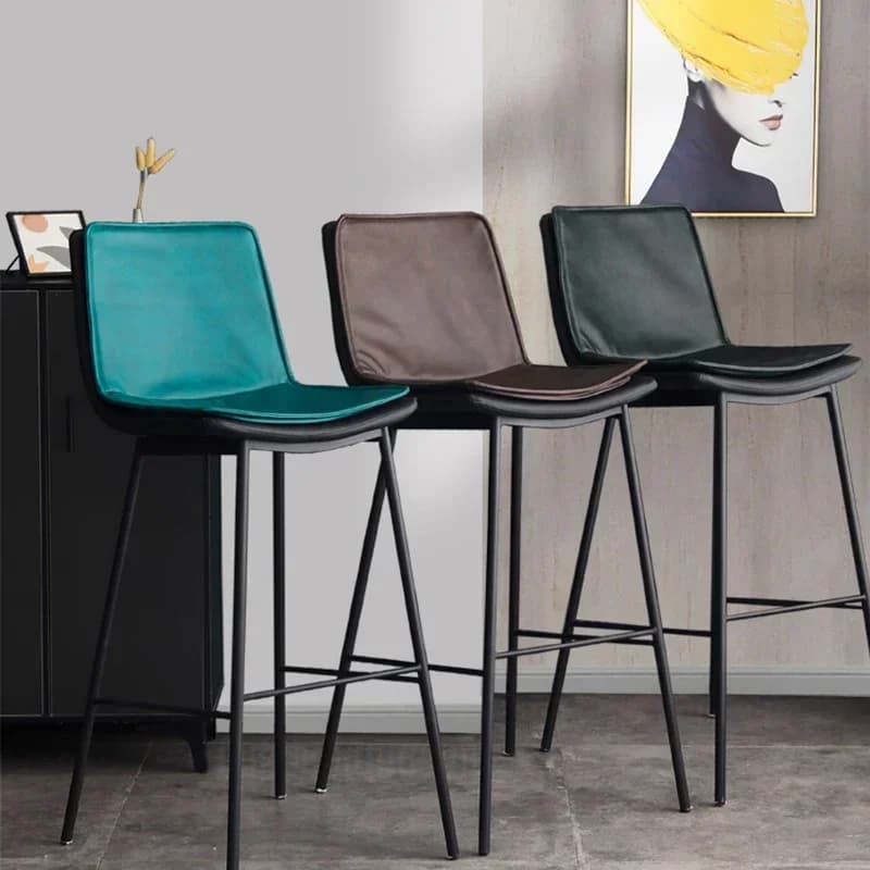 Sgabelli da bar moderni per balcone Trucco Altezza di lusso Ristorante Gaming Camera da letto Sgabelli da bar Estetici Comoda chaise Mobili alla moda