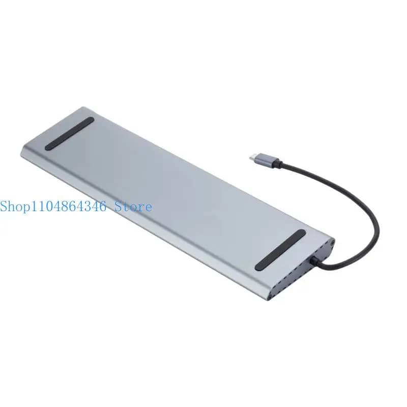 652F USB C Hub Adapter 2xUSB3.0 Port PD100W ,Memory Card Readers for Laptops