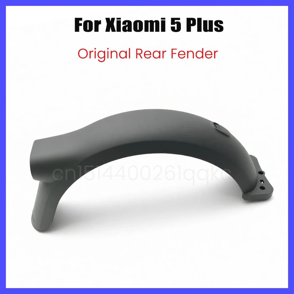Parafango Posteriore Originale per Monopattino Elettrico Xiaomi 5 Plus, Copriruota in Plastica Antispruzzo, Ricambio per Parafango Posteriore