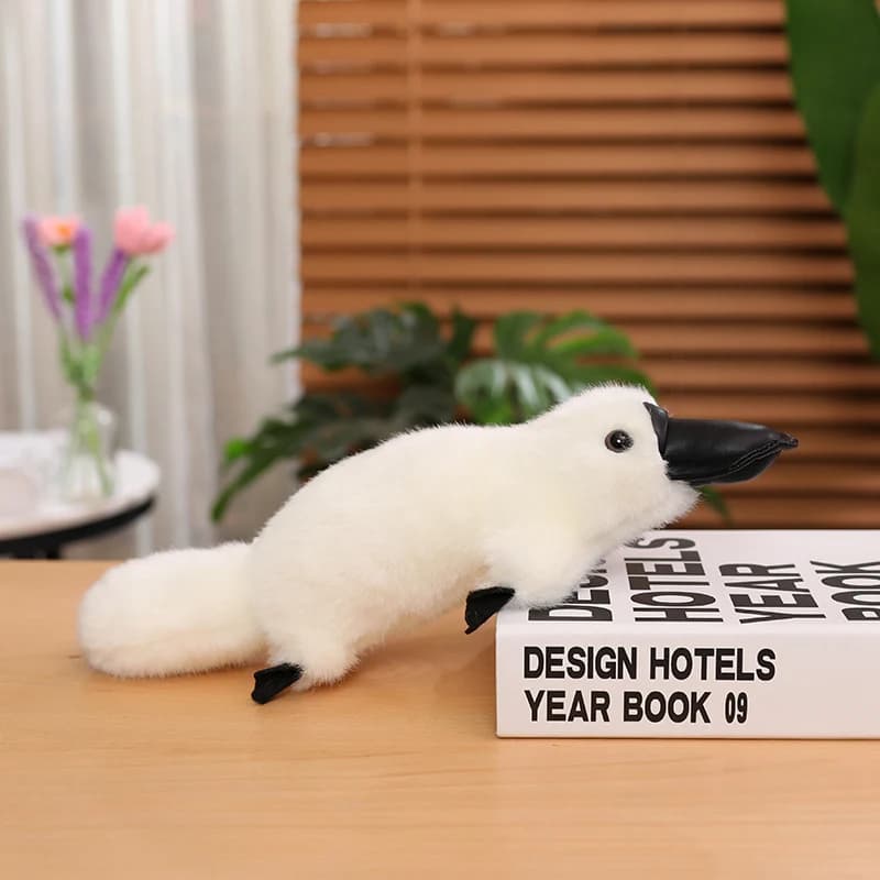 Simulazione Ornitorinco Giocattoli di peluche Creativo Cartoon Animale Bambole di pezza Divertente Decorazioni per la casa Bambini Squisiti regali di Natale di compleanno