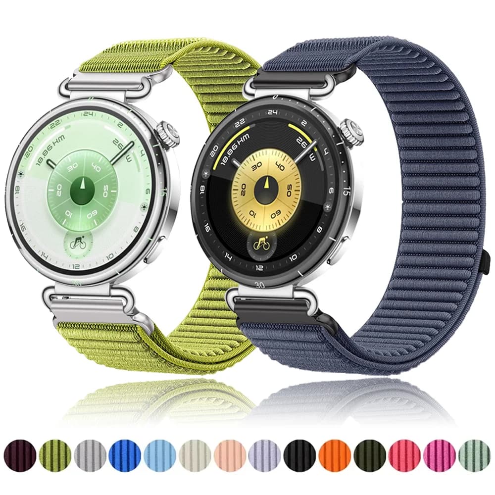 18/20/22mm Nylon Strap For Huawei Watch GT6 5 4 41mm 46mm Sport Elastic Band For Huawei Watch GT6 Pro 46mm GT5 Pro 42mm Bracelet
