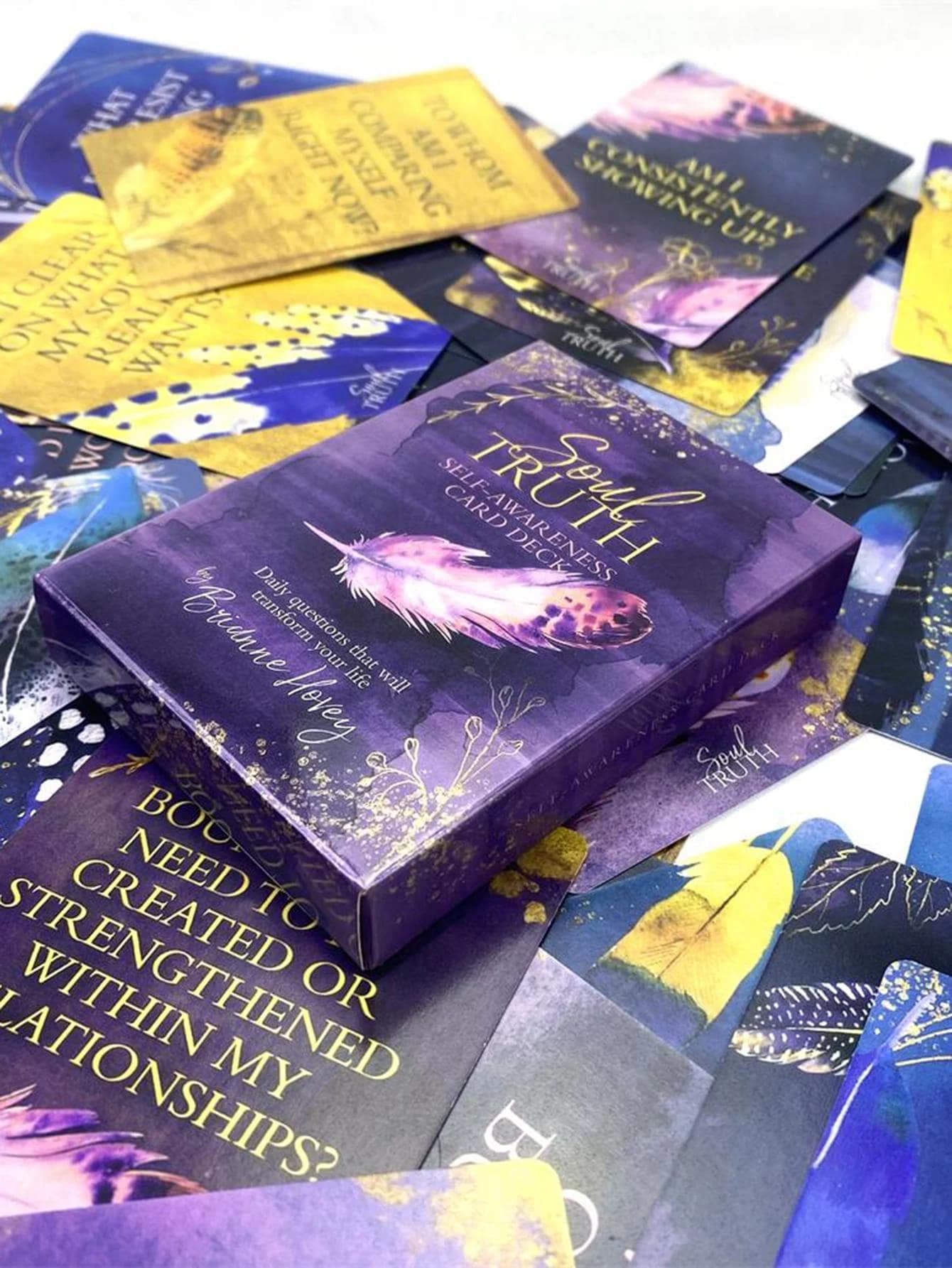56 pezzi/set-gioco da tavolo tarocchi Soul Truth Oracle Cards
