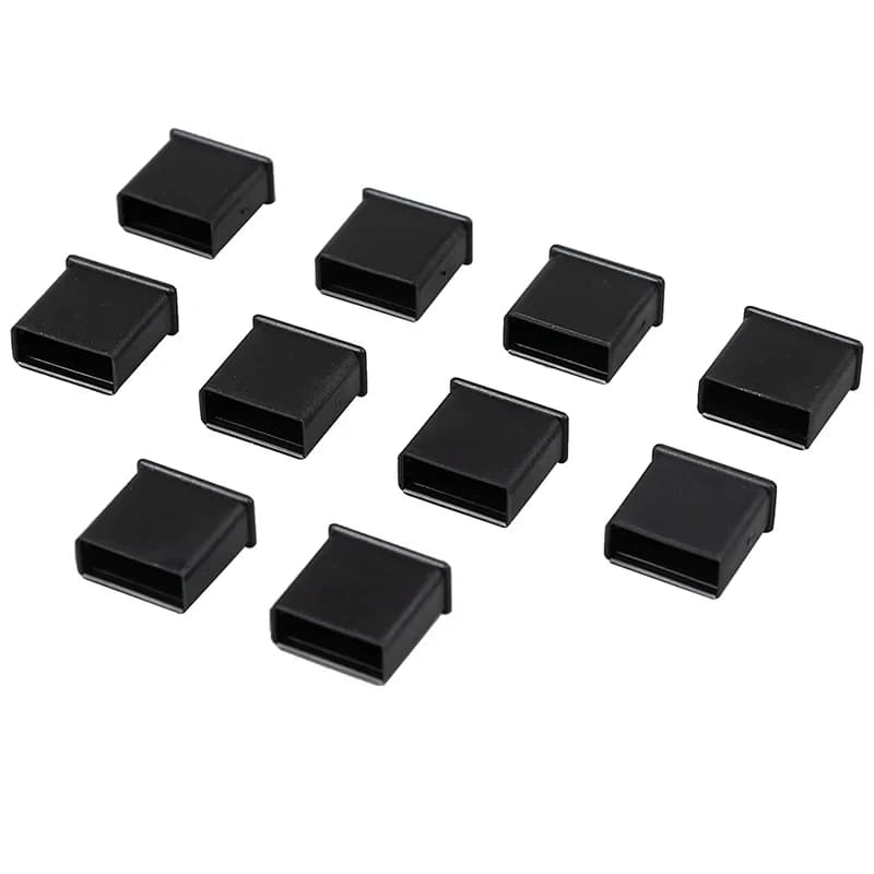 USB Male Dust Plug Standard USB Data Cable Dust Cover USB-A charging Cable USB Drive Protective Cover Rubber Plug