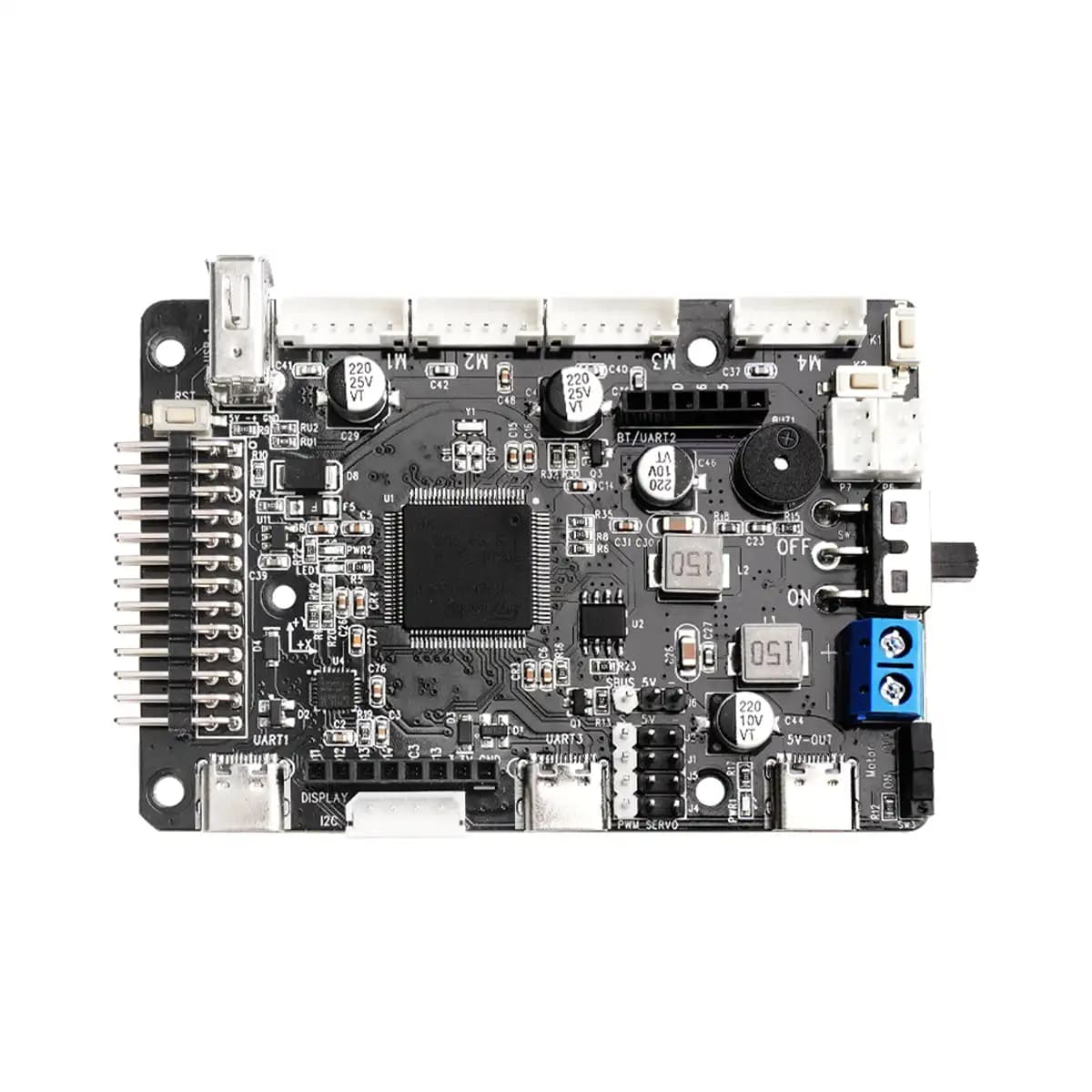 Scheda di controllo robot ROS per JETSON Raspberry Pi con chip STM32F407VET6 Supporta servocontrollo bus PWM motore encoder a 4 canali