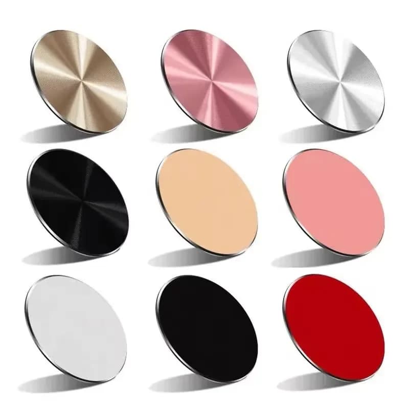Mobile Phone Metal Plates for Magsafe Ultra-thin Iron Sheet for iPhone 17 16 15 14 Pro/Plus Circle Plate for Car Magnetic Holder