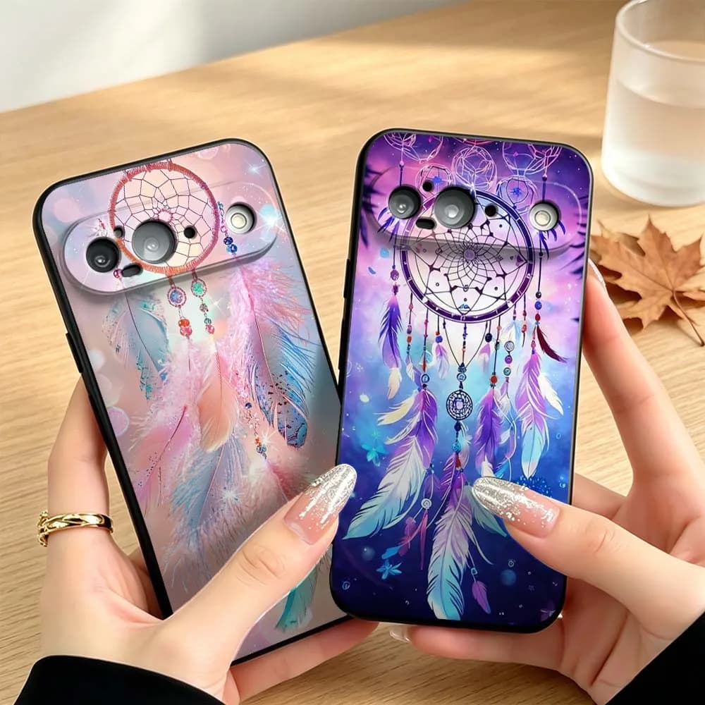 Dreamcatcher Art For Google Pixel 10 10A 9 8 7 9a 8A 7a 6a XL Pro 5G Black Phone Case Cover
