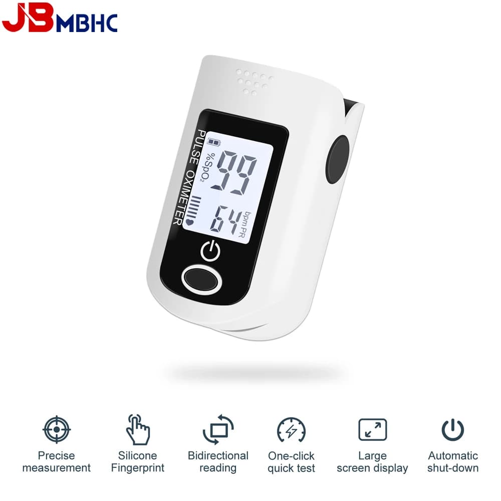 Display a LED Pulsossimetro digitale medico FInger Pulsossimetro Ossimetria Cardiofrequenzimetro Spo2 Misuratore di saturazione dell'ossigeno nel sangue Sensore