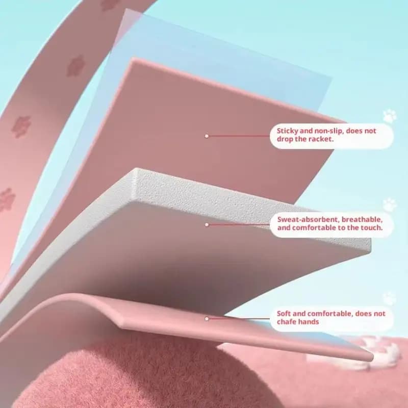 〔ODS13〕2 Pezzi Overgrip per Racchetta da Tennis, Fascia Assorbente per il Sudore, Impugnatura in PU per Racchetta da Badminton, Grip per Racchetta da Tennis, Nastro Antiscivolo per Racchetta da Padel