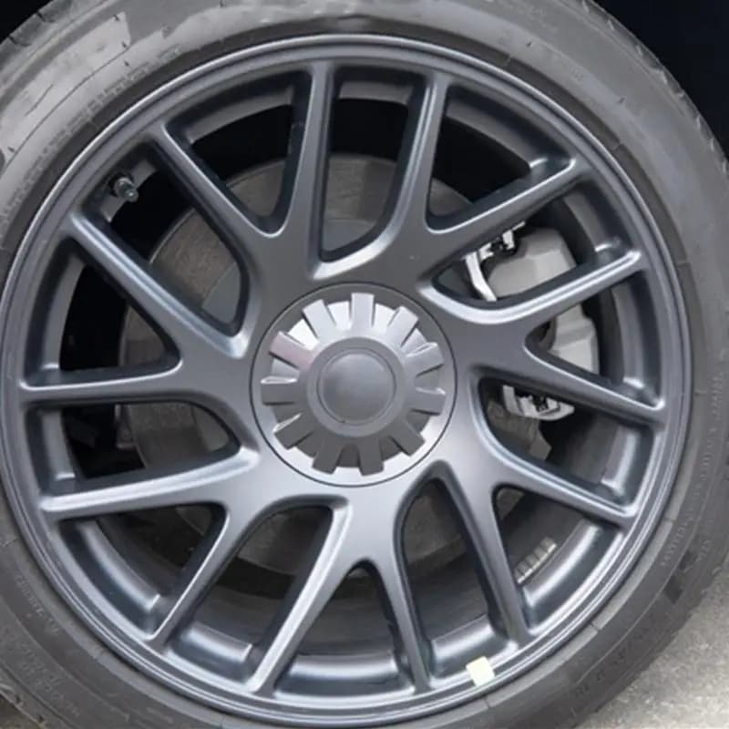 Per Tesla Modello 3 2024 2025 Coprimozzo ruota 4 pezzi Set Coprimozzi centrale ruota 18 pollici Accessori per la modifica dell'auto