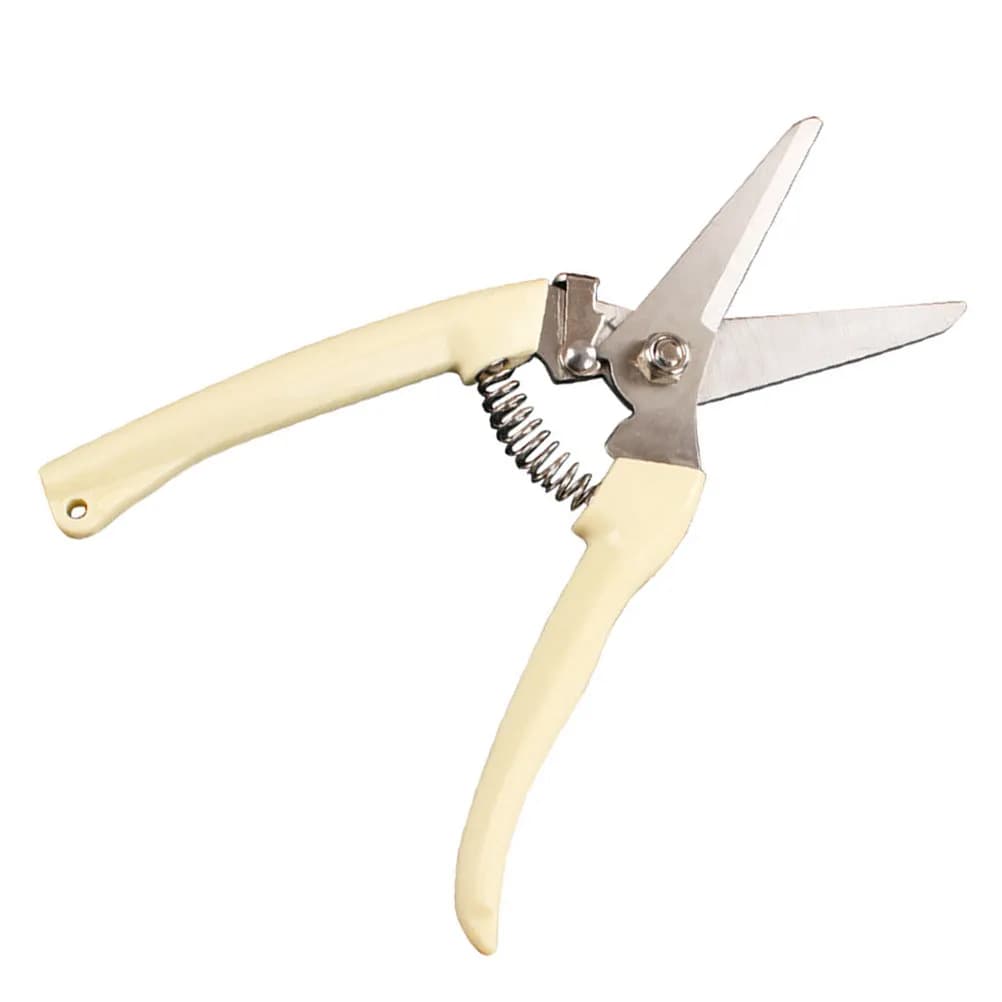 Professional Garden Stainless Steel One Hand Pruner Shears Compact Lightweight Tree Branch Pruning Shears for Gardening