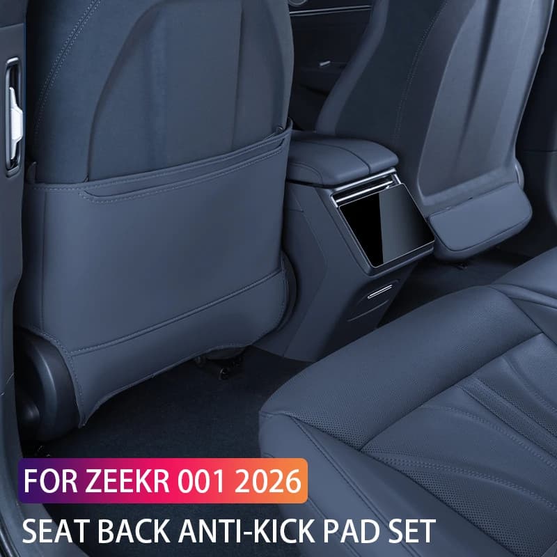 Anti-Calcio Protection for Sedile Auto for Zeekr 001 2026, Copri Poggiapiedi Resistant to Dirty and Use, Accessori per la Protection degli Interni Auto
