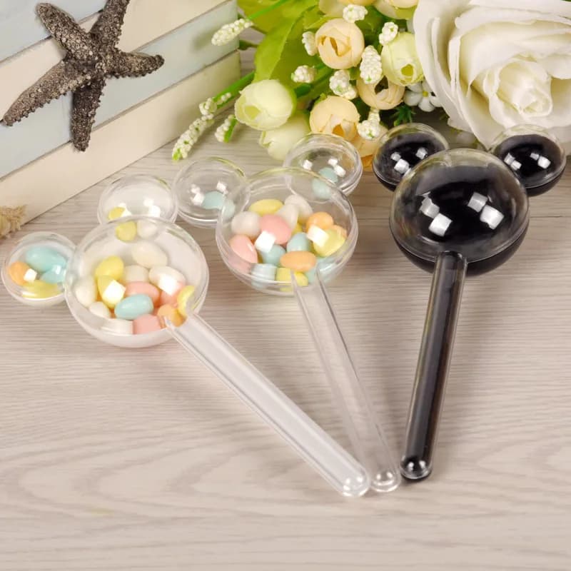 Nuova Scatola per Caramelle, Piccola Confezione per Lecca-lecca, Scatola per Dolci per Matrimoni, Feste di Compleanno, Baby Shower, Natale