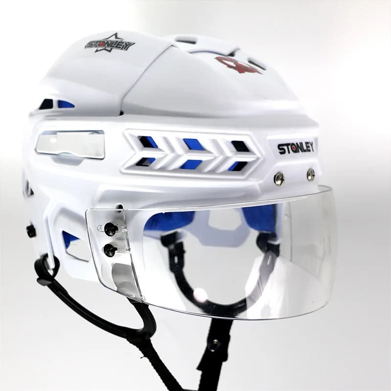 Occhiali per casco da hockey su ghiaccio per pattinaggio a rotelle Occhiali per PC Protezione per il viso Accessori per casco da hockey su ghiaccio