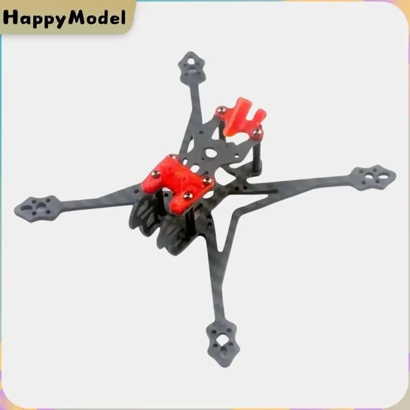 HappyModel Nuovo Crux35 ad alta definizione da 3,5 pollici FPV Racer Drone Kit telaio in fibra di carbonio per parti RC Quadcopter