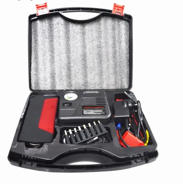 Avviatore di Emergenza Portatile 50800mAh per Auto, Camion e Moto, Corrente di Picco 600A, Antiscintilla, Luce LED - Kit di Emergenza