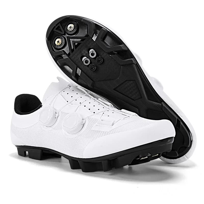Mtb Cycling Shoes Man Mountain Bike Shoes Flat Pedal Shoe Cleats Shoe Breathable Spd Speed Bicycle Outdoor Racing Lock Footwear