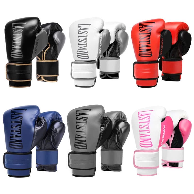 Guanti da boxe 10/12/14oz per adulti, da uomo e da donna, per Sanda, allenamento con sacco da boxe, spessi e traspiranti, per Muay Thai.