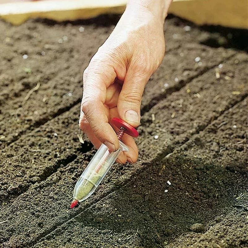 1pc Manual Seed Dispenser Handheld Garden Tool for Planting Small Seeds in Flower Pot Vegetable Bed