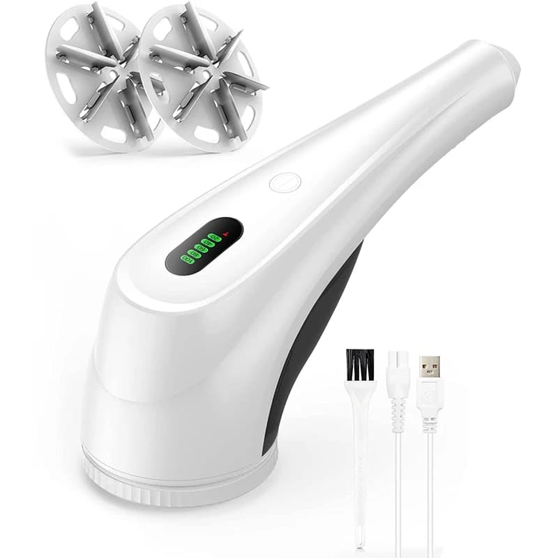 Rasoio elettrico per pelucchi, dispositivo di rimozione della lanugine ricaricabile USB per diversi tessuti taglierina per pelucchi perfetta per la famiglia
