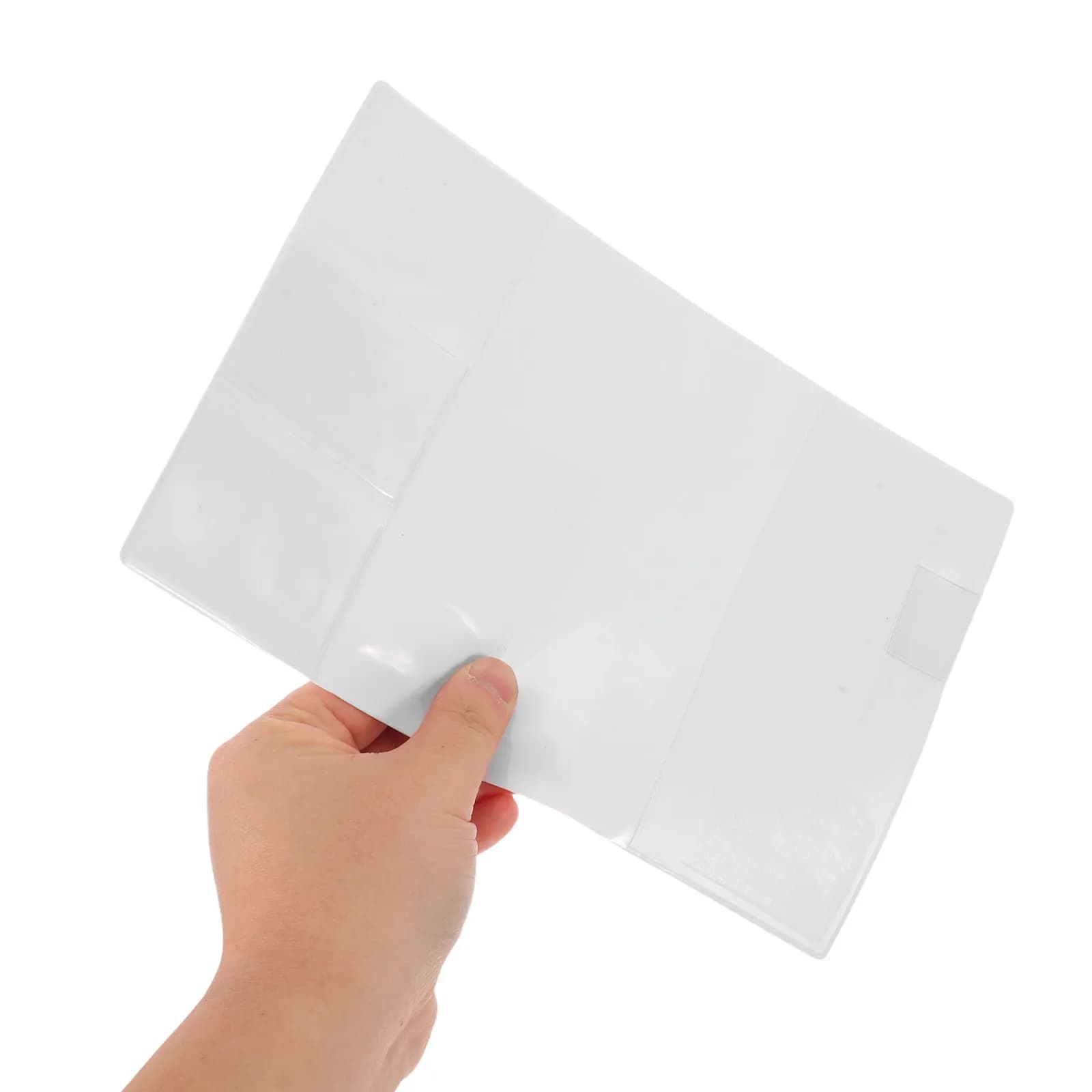 4 copertine trasparenti in PVC per libri, custodie protettive impermeabili per quaderni, copertine riutilizzabili per agenda A6, per scuola e ufficio