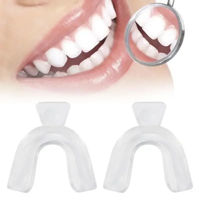 10 pcs Bocca Guard Tooth Protection Night Guard Mouth Trays for Bruxism Reptile Anti-russation Tooth Whitening