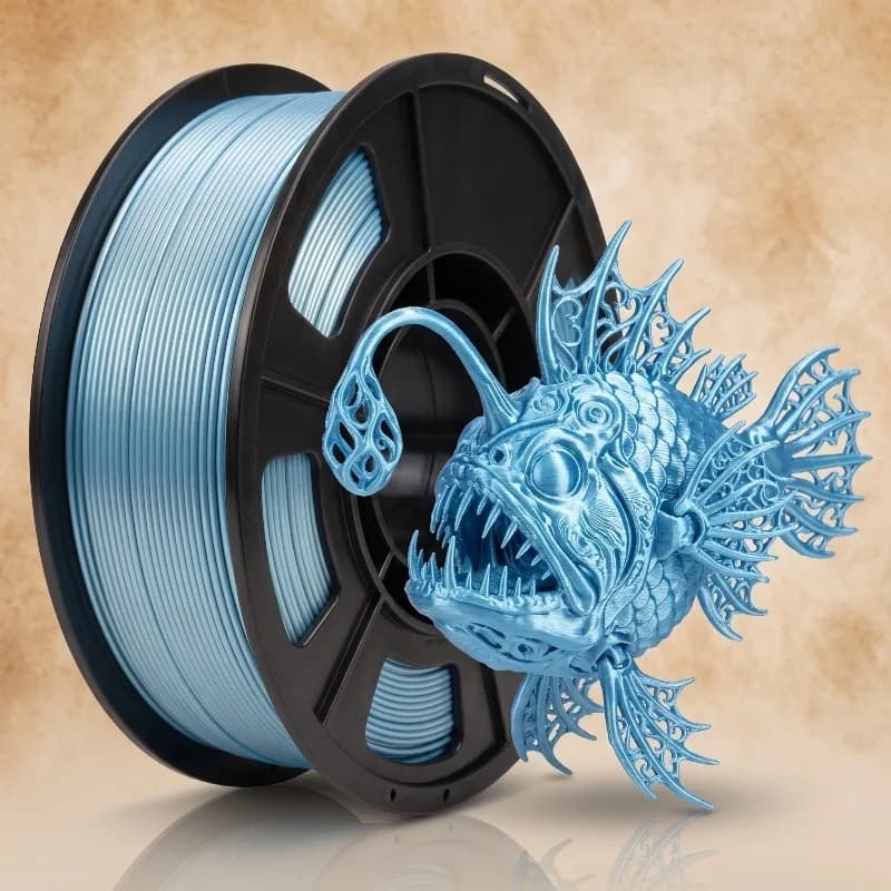 PLA Filament 1.75 mm 250 g, PLA filament for high-speed 3D printers designed for fast printing, low warpage, and clog-free opera