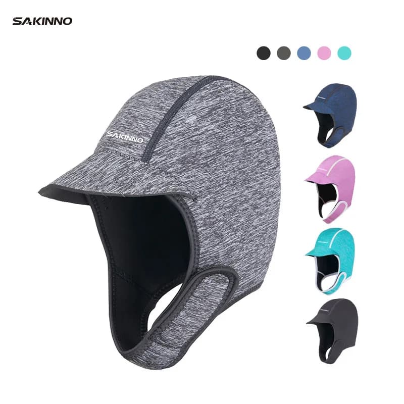 Hot Dive Hat 2mm, Cold and Solar Protection, Fast Drying, for Surf, Snorkeling, Winter Swimming