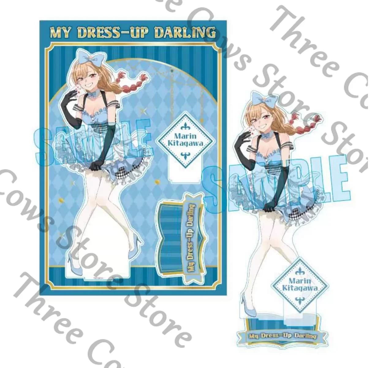 Anime Kitagawa Marin My Dress-Up Darling Cosplay - Espositore in acrilico con personaggio dei cartoni animati, accessorio da collezione, regalo