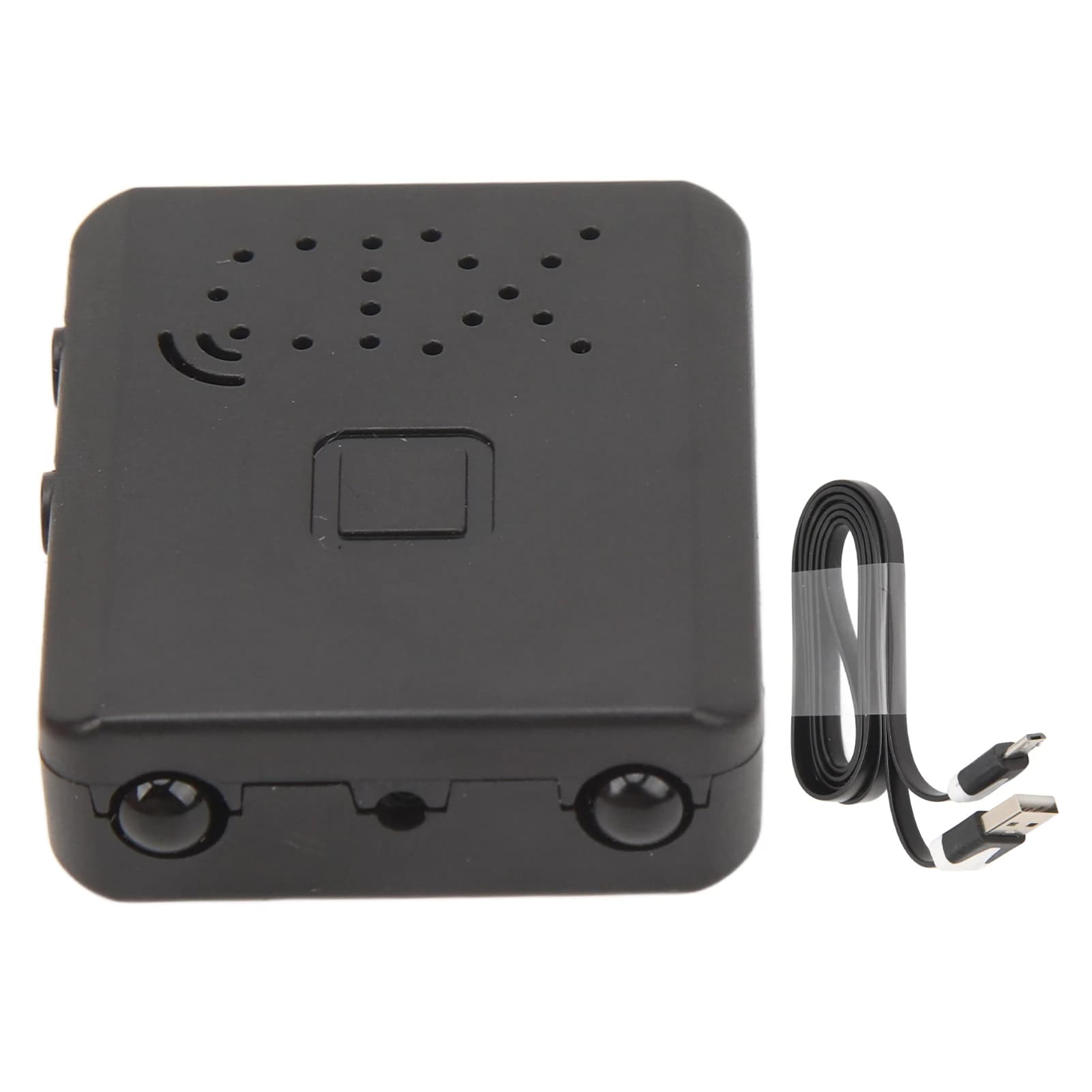 Mini telecamera ultra sottile Smart WiFi 1080P HD visione notturna alimentazione telecamera di sicurezza rilevamento del movimento per riunioni di lavoro sicurezza domestica