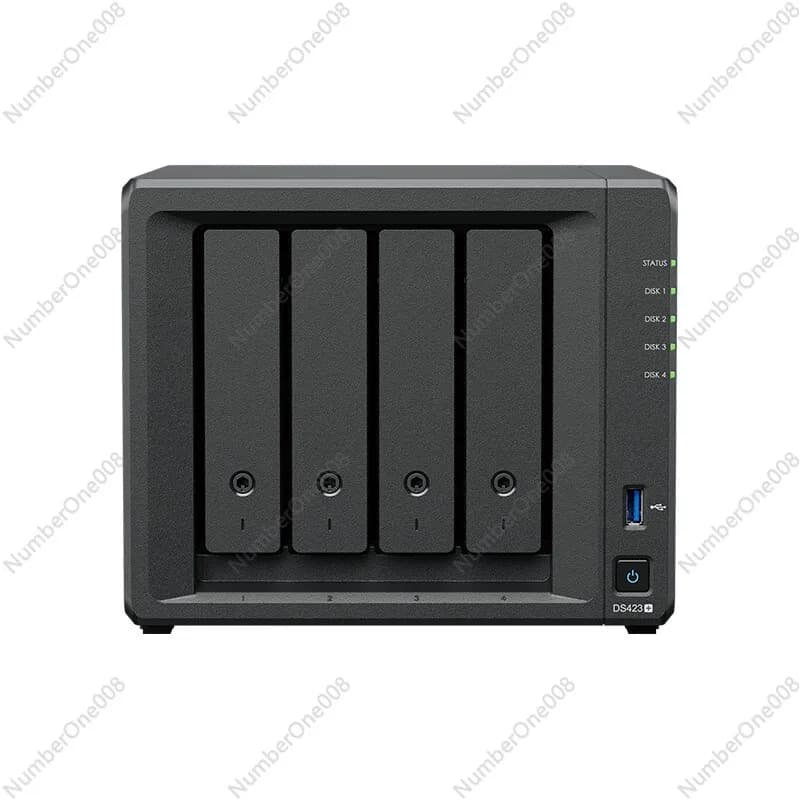 Synology DS423+ NAS Quad-Core a 4 bit per archiviazione di file in rete, condivisione e backup automatico di foto