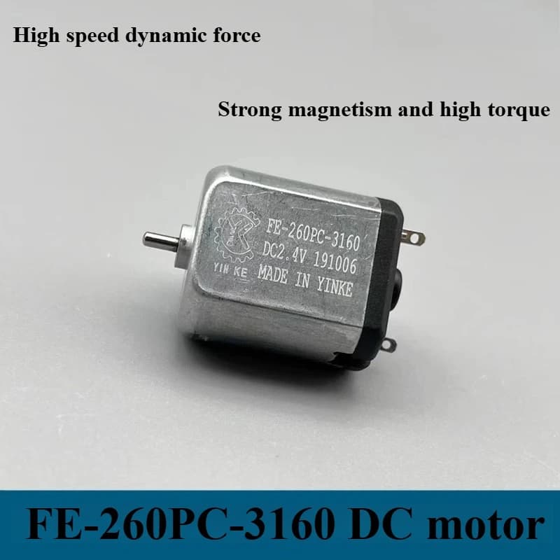 FF260PC-3160 Motor CC 2.4V3.0V3.7V silent shaving knife motor for 3D shaver