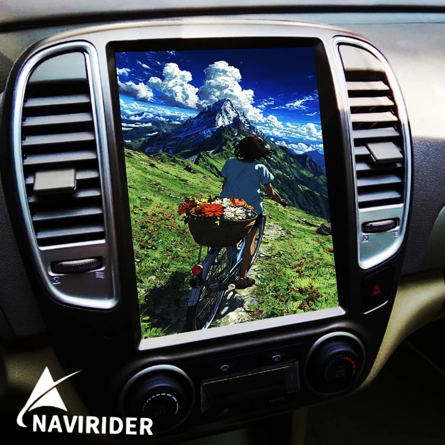 Schermo GPS Android 10.4 con Altoparlante Bluetooth e Video per Auto Nissan Bluebird Sylphy 2008, Sistema di Navigazione Multimediale Stereo con CarPlay