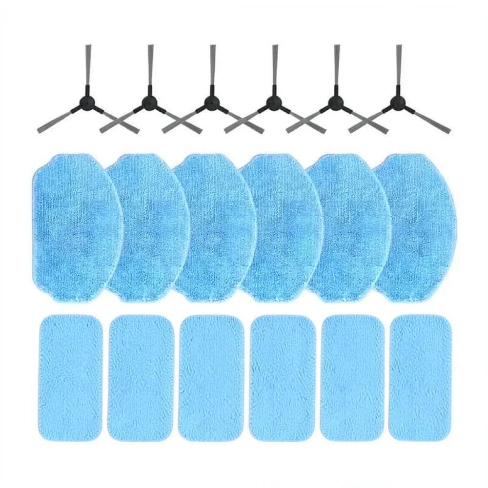 Replacement Accessory Set For Kabum Smart 100 Robot Vacuum Cleaner Side Brushes Hepa Filter Mop Cleaning Maintenance Kit