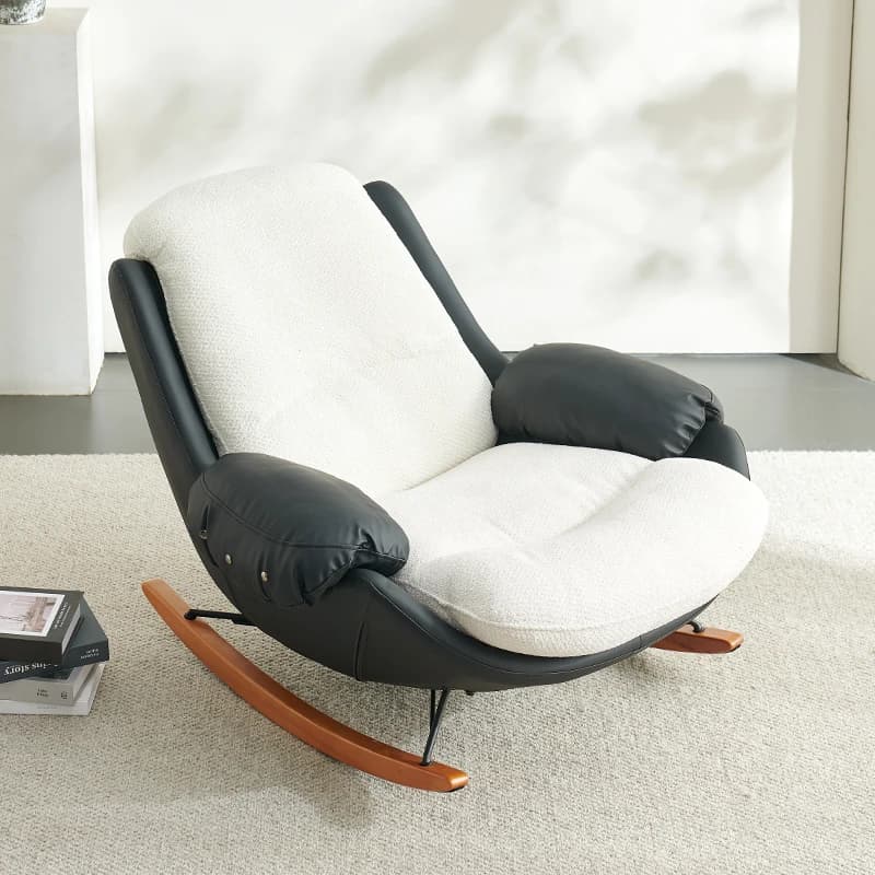 Sedie da salotto a dondolo Sedie da gioco di design mobile nordico Sedie di lusso Camera da letto Relax Poltrona Lounge Suite Furniture