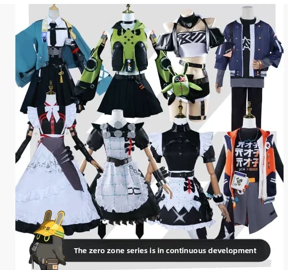 Costume da gioco di ruolo Zenless Zone Zero Billy The Kid Anby Demara, vestito, cuffie e accessori per la festa di Halloween degli Aiglioli Freddi per adulti