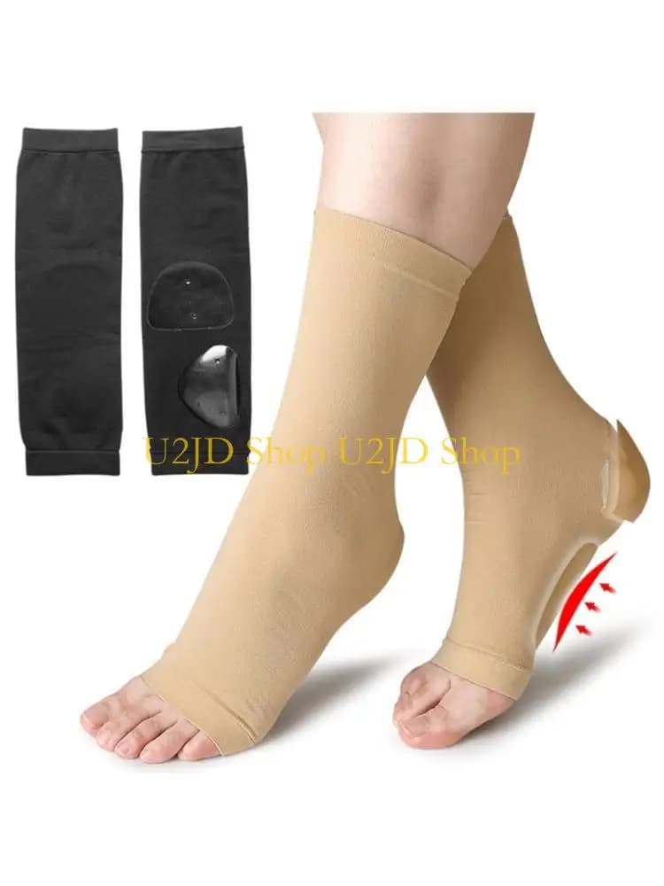 U2JD Moisture Wicking Ankle Support Socks For Gym Office And Travel Use