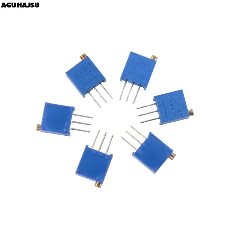 10 pz 3296 W 1 k 2 k 5 k 10 k 20 k 50 k 100 k 200 k 500 k 1 M 1ohm Trim Pot Trimmer Tipo di Potenziometro Per Arduino
