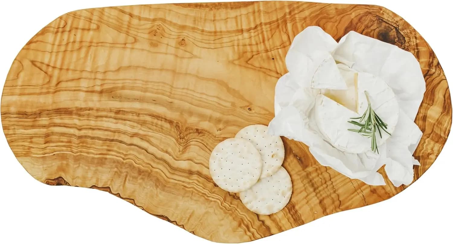Cutting board in Olive wood/Cash board for Cheese - 18 Inches - Large