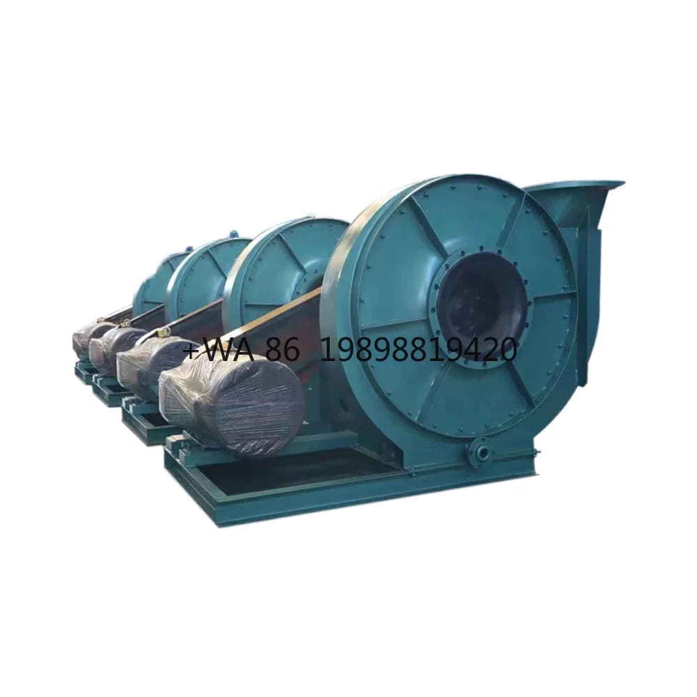 Corrosion-resistant rubber-lined centrifugal fan with customized solutions Industrial moisture-proof grade and