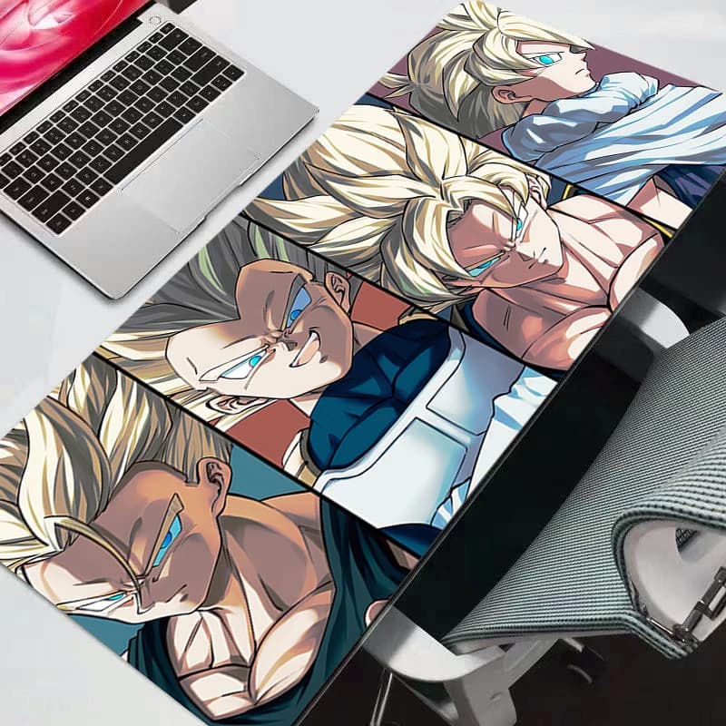 Tappetino per Mouse Grande Dragon Ball DBZ, Tappetini da Scrivania per Ufficio, Accessori per Gaming PC, Nuovo Tappetino Grande per Tastiera Laptop