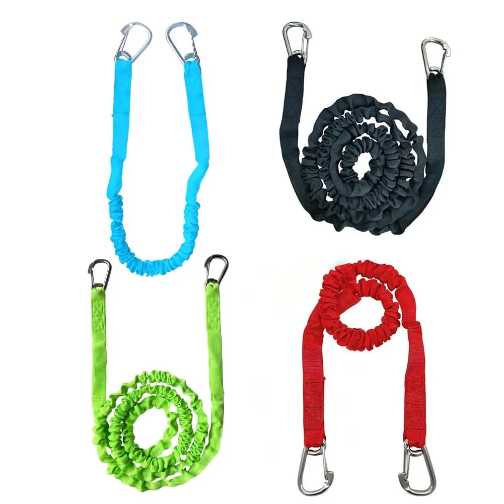 1pc Barca Bungee Linee 3 FT Corda Elastica Dock Con Doppia Fibbia In Acciaio Inox Per Barche PWC e Per Kayak Per L'accesso di Ancoraggio