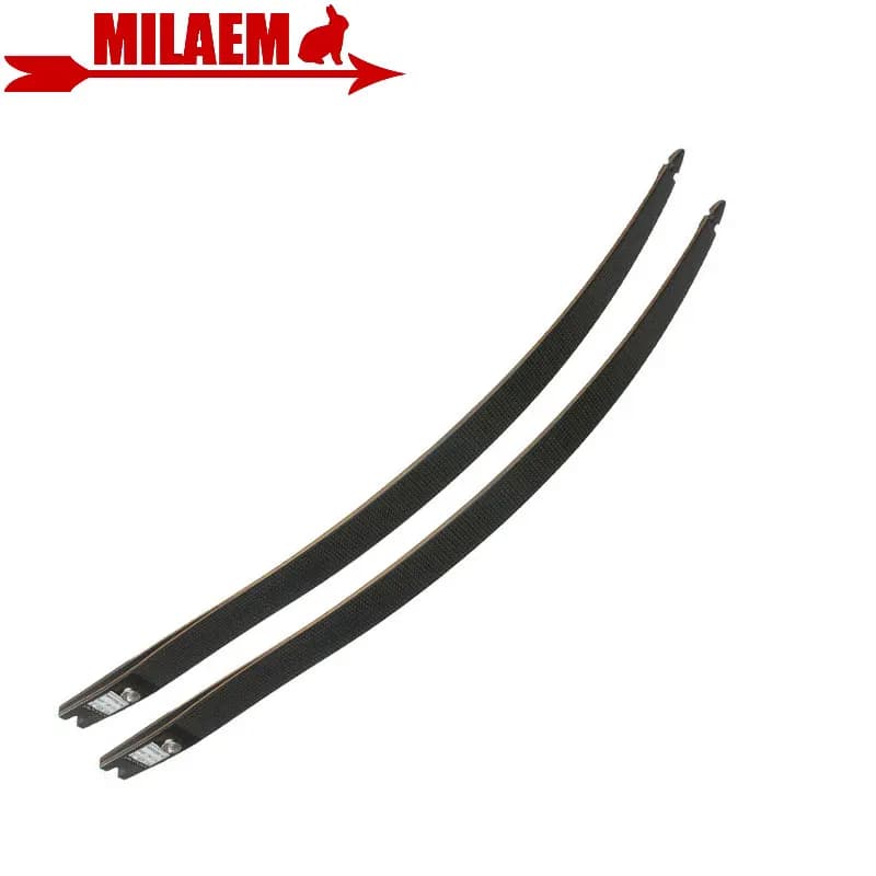 1 paio di tiro con l'arco BOSEN LC1 ILF Longbow arti 20-55lbs schiuma di carbonio Core arti tiro al bersaglio arco freccia accessori