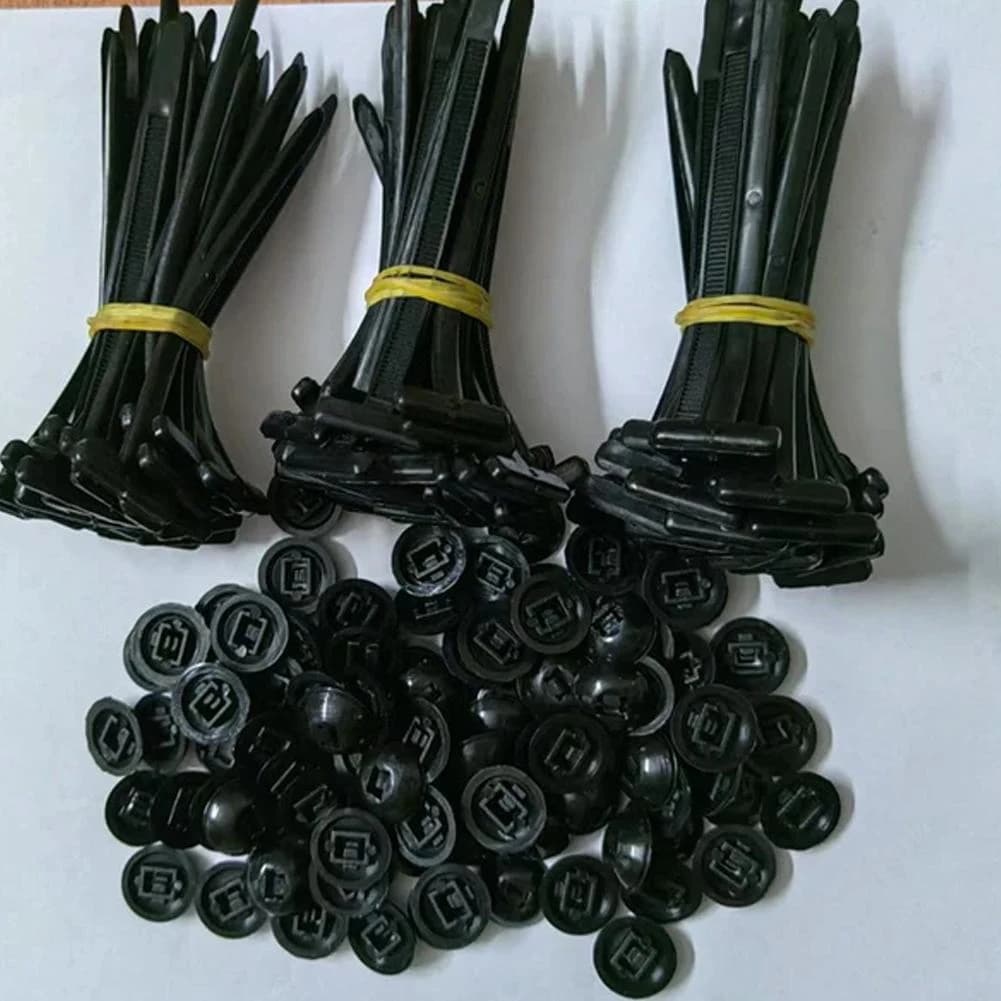 Fascette per cavi in nylon Fascette per cavi resistenti Fibbia per fascette universali per interni ed esterni
