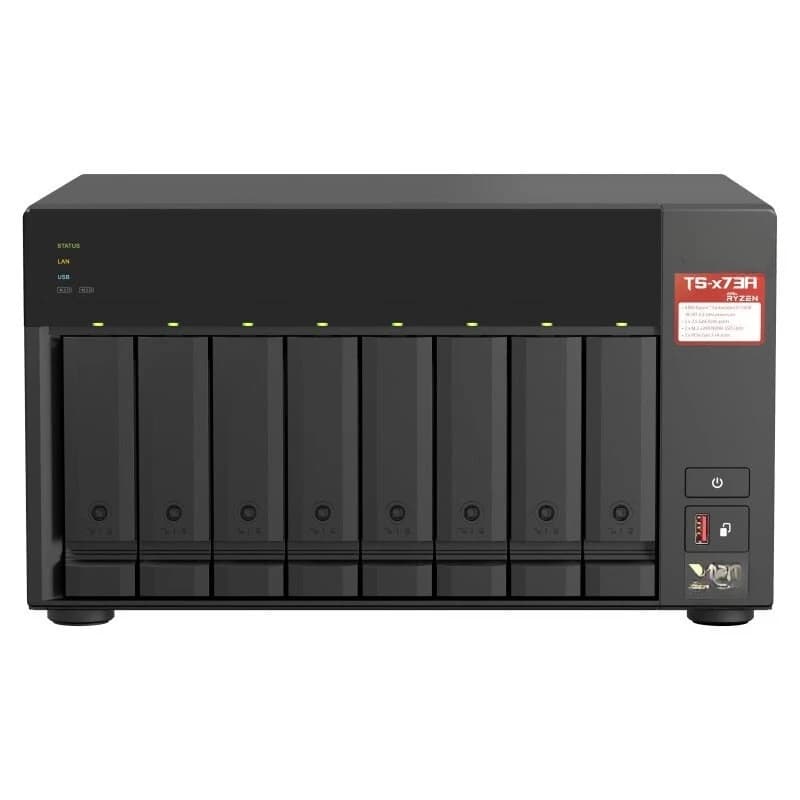 Disco per server di archiviazione di rete NAS di classe enterprise a otto bit TS-832PX